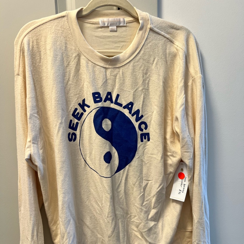 Spiritual Gangster Seek Balance long sleeve T